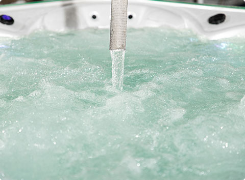 Voomig's hot tub is under going the final inspection