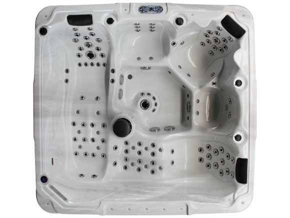 205S planview above ground spa