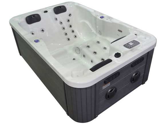 505H side view indoor spa