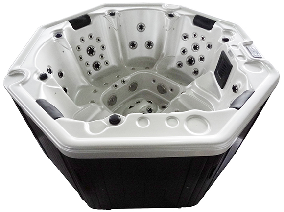 108 side view hot tub portable