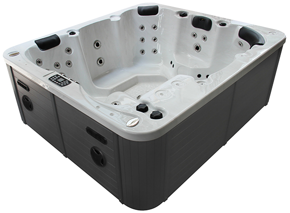 506 side view outdoor spa hot tub