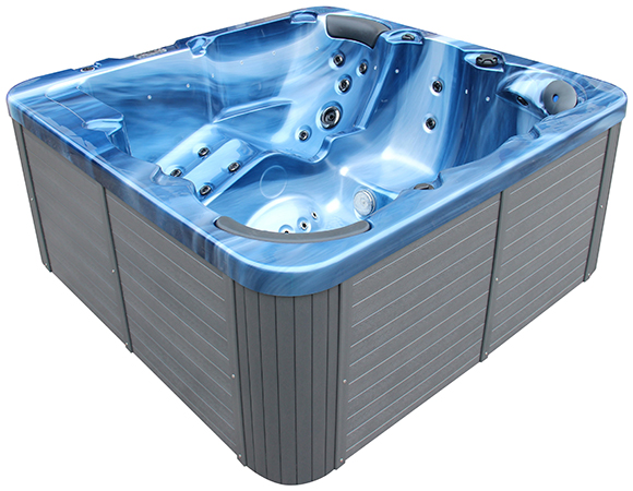 517 side view portable spa tub