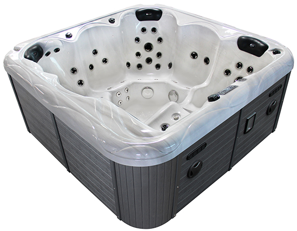 601S side view 4 seater hot tubs for sale